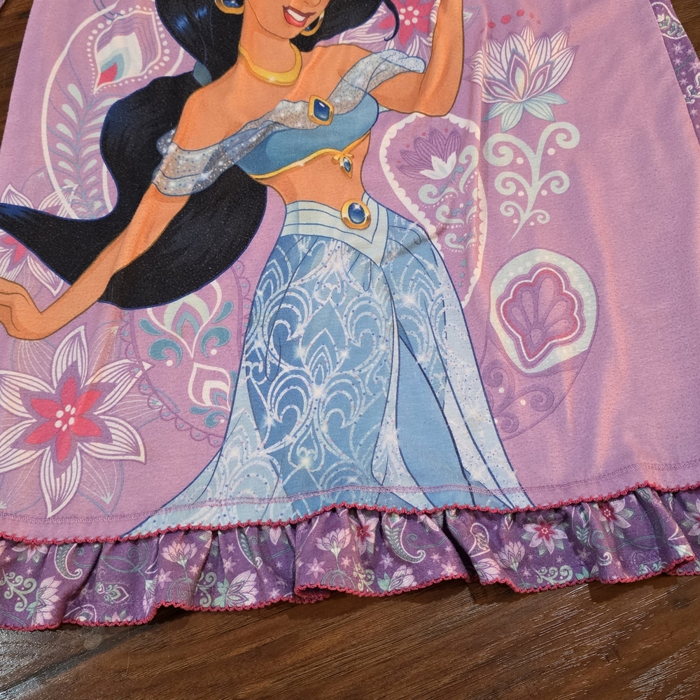 Disney Purple and Pink Jasmine Long Sleeve Dress - Picture 3 of 9